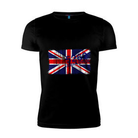 Мужская футболка премиум с принтом England Urban flag , 92% хлопок, 8% лайкра | приталенный силуэт, круглый вырез ворота, длина до линии бедра, короткий рукав | 5262 | england | gb | uk | urban style | англия | британия | британский флаг | великобритания | флаги