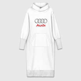 Платье удлиненное хлопок с принтом Audi (2) ,  |  | авто | ауди | машины