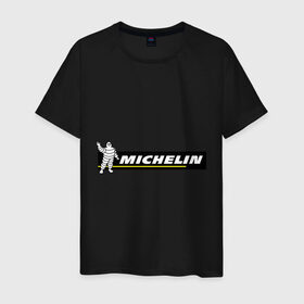 Мужская футболка хлопок с принтом Michelin , 100% хлопок | прямой крой, круглый вырез горловины, длина до линии бедер, слегка спущенное плечо. | michelin | авто | авто2012 | автомобили | машины | мишлен | тачки | тюнинг | шины мишлен