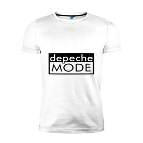 Мужская футболка премиум с принтом Depeche mode (5) , 92% хлопок, 8% лайкра | приталенный силуэт, круглый вырез ворота, длина до линии бедра, короткий рукав | depeche mode | rock | депеш мод | рок | электронная музыка