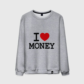 Мужской свитшот хлопок с принтом I love money , 100% хлопок |  | Тематика изображения на принте: i love | money | бабки | бабло | бабосы | валюта | деньги | доллары | евро | купюры | люблю деньги