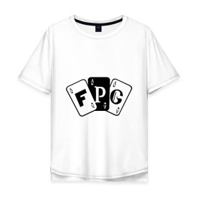 Мужская футболка хлопок Oversize с принтом FPG , 100% хлопок | свободный крой, круглый ворот, “спинка” длиннее передней части | heavy metal | metal | rock | trash metal | квартет | метал | рок | рок группа | рок группы | трэш метал | хеви метал