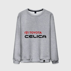 Мужской свитшот хлопок с принтом Toyota Celica , 100% хлопок |  | celica | toyota | toyota celica | тойота | тойота целика | целика
