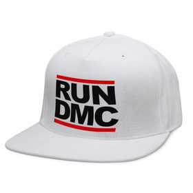 Кепка снепбек с прямым козырьком с принтом Run DMC , хлопок 100% |  | dmc | gangsta | gansta | hip hop | hop | rap | run | рэп | рэпчина | хип | хип хоп | хипхоп | хоп