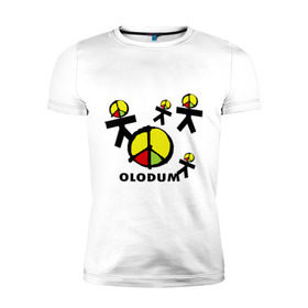 Мужская футболка премиум с принтом Olodum(1) , 92% хлопок, 8% лайкра | приталенный силуэт, круглый вырез ворота, длина до линии бедра, короткий рукав | бразилия
