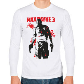 Мужской лонгслив хлопок с принтом Max Payne (3) , 100% хлопок |  | max | max payne | payne | макс | макс пейн | пейн