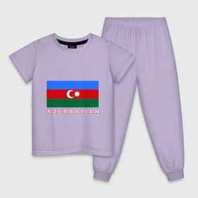 Детская пижама хлопок с принтом Азербайджан , 100% хлопок |  брюки и футболка прямого кроя, без карманов, на брюках мягкая резинка на поясе и по низу штанин
 | azerbaijan | azerbaijan map | jan jan azerbaijan
азербайджан | map | азербайджанец | карта азербайджана