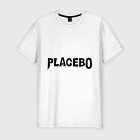 Мужская футболка премиум с принтом Placebo , 92% хлопок, 8% лайкра | приталенный силуэт, круглый вырез ворота, длина до линии бедра, короткий рукав | Тематика изображения на принте: 