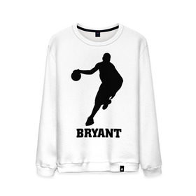 Мужской свитшот хлопок с принтом Basketball Star - Kobe Bryant , 100% хлопок |  | Тематика изображения на принте: kobe bryant | баскетболист | коби брайнт