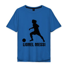 Мужская футболка хлопок Oversize с принтом Lionel Messi , 100% хлопок | свободный крой, круглый ворот, “спинка” длиннее передней части | barselona | fc | lionel messi | messi | барселона | евро 2012 | испания | фк барселона | футбольный клуб барселона