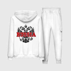 Женский костюм хлопок (с толстовкой) с принтом Kickboxing Russia ,  |  | кикбоксинг