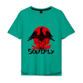 Мужская футболка хлопок Oversize с принтом Soulfly (1) , 100% хлопок | свободный крой, круглый ворот, “спинка” длиннее передней части | heavy metal | metal | muse | rock | trash metal | альтернатива | квартет | лица | метал | рок | рок группа | рок группы | трэш метал | хеви метал