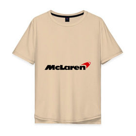 Мужская футболка хлопок Oversize с принтом McLaren (МакЛарен) , 100% хлопок | свободный крой, круглый ворот, “спинка” длиннее передней части | auto | mclaren | авто | автобренды | автомобили | макларен | машины | тачки | тюнинг