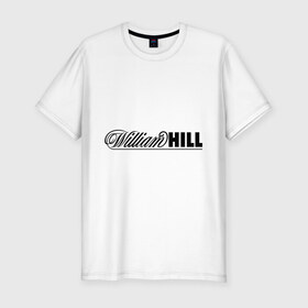 Мужская футболка премиум с принтом Willhill , 92% хлопок, 8% лайкра | приталенный силуэт, круглый вырез ворота, длина до линии бедра, короткий рукав | willhill | буки | букмейкеры | букмекерская контора | букмекеры | вилхил | ставки