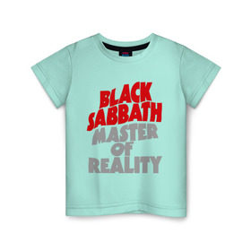Детская футболка хлопок с принтом Black Sabbath. Master of reality , 100% хлопок | круглый вырез горловины, полуприлегающий силуэт, длина до линии бедер | heavy metal | metal | muse | rock | trash metal | альтернатива | квартет | лица | метал | рок | рок группа | рок группы | трэш метал | хеви метал