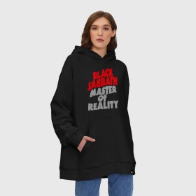 Худи SuperOversize хлопок с принтом Black Sabbath. Master of reality , 70% хлопок, 30% полиэстер, мягкий начес внутри | карман-кенгуру, эластичная резинка на манжетах и по нижней кромке, двухслойный капюшон
 | heavy metal | metal | muse | rock | trash metal | альтернатива | квартет | лица | метал | рок | рок группа | рок группы | трэш метал | хеви метал