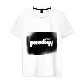 Мужская футболка хлопок с принтом The Prodigy (5) , 100% хлопок | прямой крой, круглый вырез горловины, длина до линии бедер, слегка спущенное плечо. | 