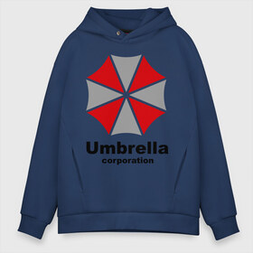 Мужское худи Oversize хлопок с принтом Umbrella corporation , френч-терри — 70% хлопок, 30% полиэстер. Мягкий теплый начес внутри —100% хлопок | боковые карманы, эластичные манжеты и нижняя кромка, капюшон на магнитной кнопке | Тематика изображения на принте: resident evil | umbrella corporation | амбрелла | корпорация | логотип | обитель зла