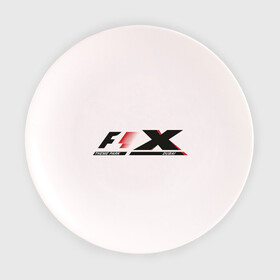 Тарелка с принтом F1 X  theme park Dubai , фарфор | диаметр - 210 мм
диаметр для нанесения принта - 120 мм | формула 1