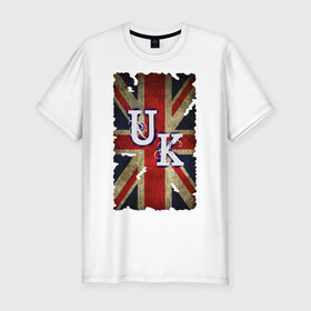 Мужская футболка премиум с принтом United Kingdom , 92% хлопок, 8% лайкра | приталенный силуэт, круглый вырез ворота, длина до линии бедра, короткий рукав | britain | great | great britain | kingdom | uk | united | united kingdom | united kingdombritan | англия | британия | великобритания | королевство