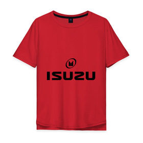 Мужская футболка хлопок Oversize с принтом Isuzu , 100% хлопок | свободный крой, круглый ворот, “спинка” длиннее передней части | Тематика изображения на принте: auto | izuzu | авто | автобренды | автобрэнды | автомобиль | автомобильные | тачки