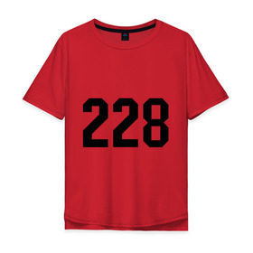 Мужская футболка хлопок Oversize с принтом 228 (4) , 100% хлопок | свободный крой, круглый ворот, “спинка” длиннее передней части | noggano | rap | ноггано | реп