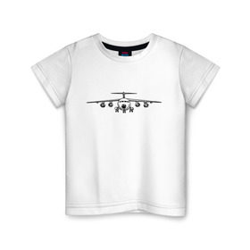 Детская футболка хлопок с принтом Авиация (2) , 100% хлопок | круглый вырез горловины, полуприлегающий силуэт, длина до линии бедер | авиаторы | авиация | армия | ввс | россия | самолет
