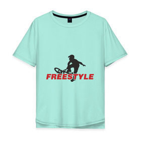 Мужская футболка хлопок Oversize с принтом Free style BMX , 100% хлопок | свободный крой, круглый ворот, “спинка” длиннее передней части | bmx | free style | бмэкс | велик | вело | велосипедист | фристайл | экстрим | экстримальный