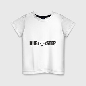 Детская футболка хлопок с принтом Dubstep music man , 100% хлопок | круглый вырез горловины, полуприлегающий силуэт, длина до линии бедер | Тематика изображения на принте: dubstep | music men | дабстеп | человек