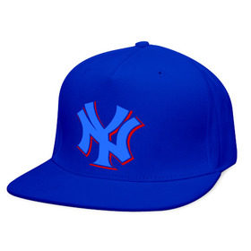 Кепка снепбек с прямым козырьком с принтом NY Yankees blue (3) , хлопок 100% |  | baseball | major league basebal | new era | ny | yankees | америка | бейсбол | бита | главная лига бейсбола | нью йорк янкиз | статен айленд | сша | янки