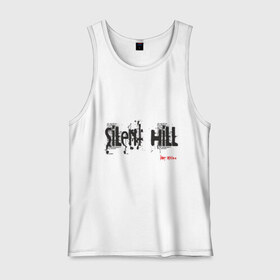 Мужская майка хлопок с принтом Sillent Hill , 100% хлопок |  | Тематика изображения на принте: silent hill | сайлент хил | сайлент хилл | ужастики | ужасы