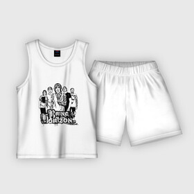 Детская пижама с шортами хлопок с принтом Bring me the horizon ,  |  | bmth | bring me the horizon | kubana 2014 | rock | дэткор | музыка | рок | рок группы