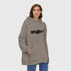 Худи SuperOversize хлопок с принтом Skillet logotip , 70% хлопок, 30% полиэстер, мягкий начес внутри | карман-кенгуру, эластичная резинка на манжетах и по нижней кромке, двухслойный капюшон
 | skillet | toplanding | альтернативный рок | лого | логотип | рок | рок группа | рок группы | симфонический рок | христианский рок