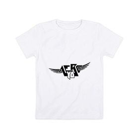 Детская футболка хлопок с принтом Aero yo(3) , 100% хлопок | круглый вырез горловины, полуприлегающий силуэт, длина до линии бедер | крылья