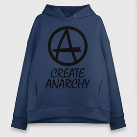 Женское худи Oversize хлопок с принтом Create anarchy , френч-терри — 70% хлопок, 30% полиэстер. Мягкий теплый начес внутри —100% хлопок | боковые карманы, эластичные манжеты и нижняя кромка, капюшон на магнитной кнопке | heavy metal | metal | muse | pank | punk | rock | trash metal | альтернатива | анархия | квартет | лица | метал | панк | рок | рок группа | рок группы | трэш метал | хеви метал