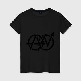 Женская футболка хлопок с принтом Анархия. Сквот , 100% хлопок | прямой крой, круглый вырез горловины, длина до линии бедер, слегка спущенное плечо | pank | punk | анархисты | панк | панк рок | панки