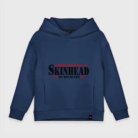 Детское худи Oversize хлопок с принтом Skinhead. Spirit of 69 , френч-терри — 70% хлопок, 30% полиэстер. Мягкий теплый начес внутри —100% хлопок | боковые карманы, эластичные манжеты и нижняя кромка, капюшон на магнитной кнопке | Тематика изображения на принте: hardcore | skinhead | бритая голова | мой путь жизни | скинхед | скинхэд | хард кор