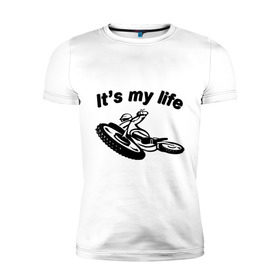 Мужская футболка премиум с принтом Speedway , 92% хлопок, 8% лайкра | приталенный силуэт, круглый вырез ворота, длина до линии бедра, короткий рукав | motocycles | my life | байк | байкеры | колеса | мото | мотоцикл | мотоциклы | моя жизнь