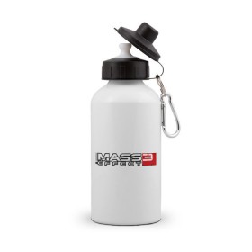 Бутылка спортивная с принтом Mass Effect 3 , металл | емкость — 500 мл, в комплекте две пластиковые крышки и карабин для крепления | Тематика изображения на принте: игры | компьютерная игра
