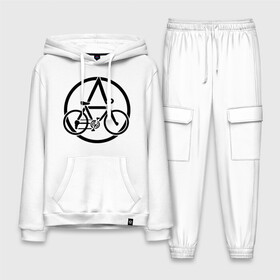 Мужской костюм хлопок с толстовкой с принтом Anarchy Bike ,  |  | anarchy | bike | анархизм | анархия | байк | велик | велосипед | велосипед анархия