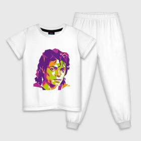 Детская пижама хлопок с принтом Michael Jackson полноцвет , 100% хлопок |  брюки и футболка прямого кроя, без карманов, на брюках мягкая резинка на поясе и по низу штанин
 | jackson | michael | michael jackson | pop | джексон | знаменитость | майкл | майкл джексон | певец | поп | портрет