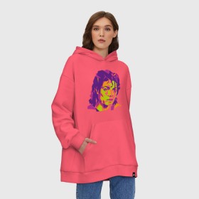 Худи SuperOversize хлопок с принтом Michael Jackson полноцвет , 70% хлопок, 30% полиэстер, мягкий начес внутри | карман-кенгуру, эластичная резинка на манжетах и по нижней кромке, двухслойный капюшон
 | jackson | michael | michael jackson | pop | джексон | знаменитость | майкл | майкл джексон | певец | поп | портрет