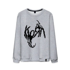 Мужской свитшот хлопок с принтом Korn bones , 100% хлопок |  | Тематика изображения на принте: korn | metal | группы | корн | логотип | метал | музыка | рок группы | рок музыка