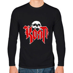 Мужской лонгслив хлопок с принтом Korn(2) , 100% хлопок |  | Тематика изображения на принте: korn | metal | группы | корн | логотип | метал | музыка | рок группы | рок музыка