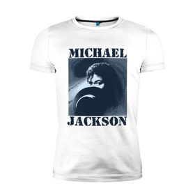 Мужская футболка премиум с принтом Michael Jackson с шляпой (2) , 92% хлопок, 8% лайкра | приталенный силуэт, круглый вырез ворота, длина до линии бедра, короткий рукав | Тематика изображения на принте: mj | в шляпе | исполнитель | майкл джексон | музыка | певец | поп музыка | шляпа