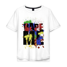Мужская футболка хлопок Oversize с принтом Nirvana - Rape me , 100% хлопок | свободный крой, круглый ворот, “спинка” длиннее передней части | court cobain | rock | кобейн | курт кобейн | музыка | музыкальные | нирвана | рок