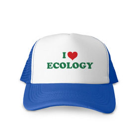 Кепка тракер с сеткой с принтом Люблю экологию , трикотажное полотно; задняя часть — сетка | длинный козырек, универсальный размер, пластиковая застежка | Тематика изображения на принте: eco | i love ecology | зеленые технологии | зелень | планета | чистота | эко | экология | я люблю экологию