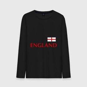Мужской лонгслив хлопок с принтом Сборная Англии - Стивен Джеррард 4 , 100% хлопок |  | Тематика изображения на принте: англия | сборная англии | стивен джеррард | флаг англии | футбол