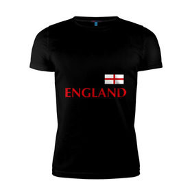 Мужская футболка премиум с принтом Сборная Англии - 10 , 92% хлопок, 8% лайкра | приталенный силуэт, круглый вырез ворота, длина до линии бедра, короткий рукав | англия | руни | сборная англии | флаг англии | футбол