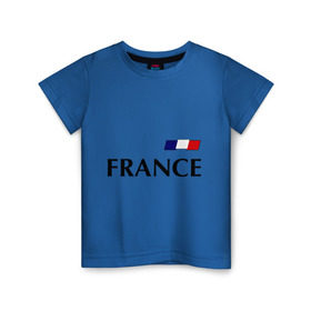 Детская футболка хлопок с принтом Сборная Франции - Бензима 10 (Benzima) , 100% хлопок | круглый вырез горловины, полуприлегающий силуэт, длина до линии бедер | Тематика изображения на принте: football | бензима | сборная франции | франция